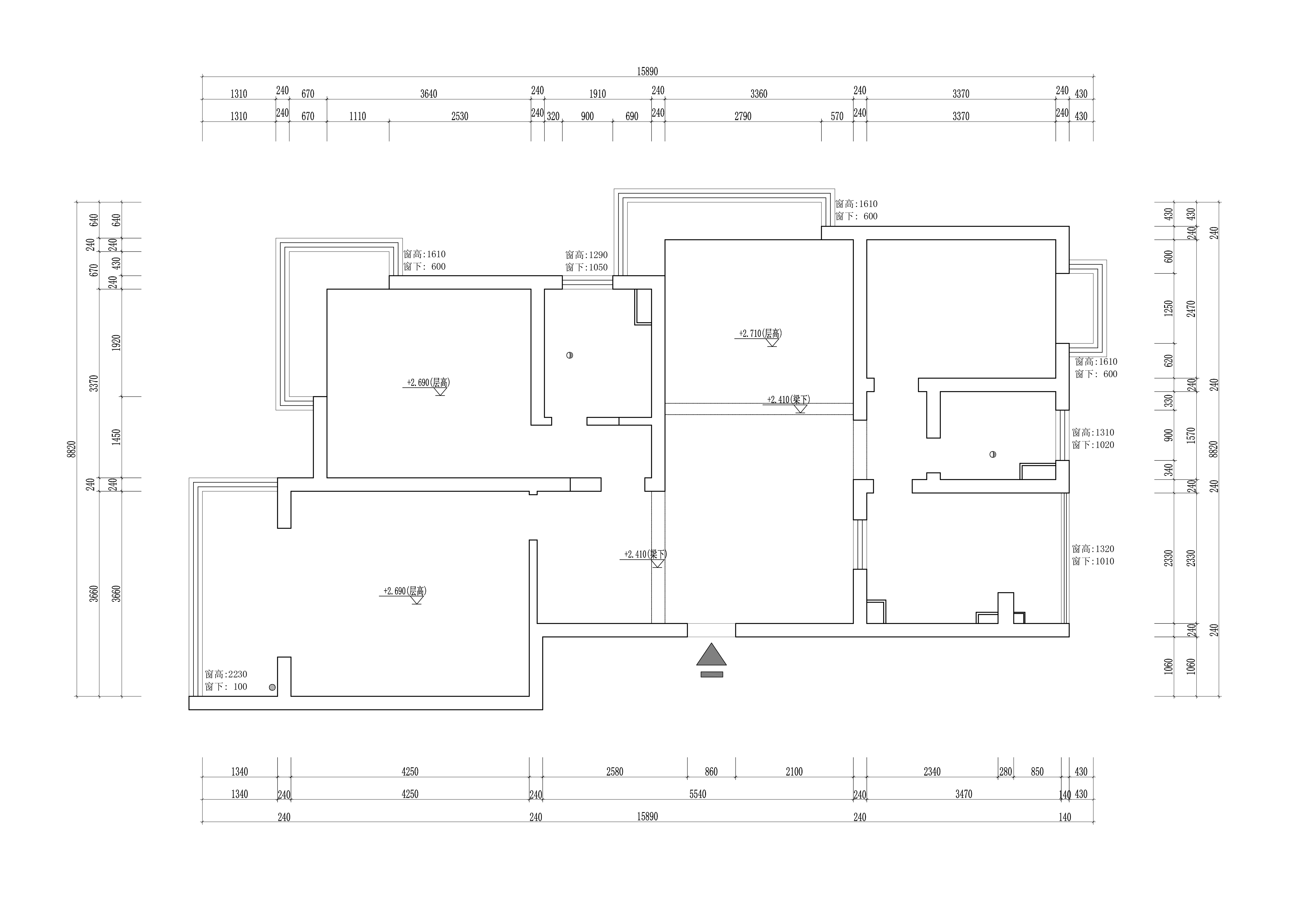 象屿都城原房屋户型图