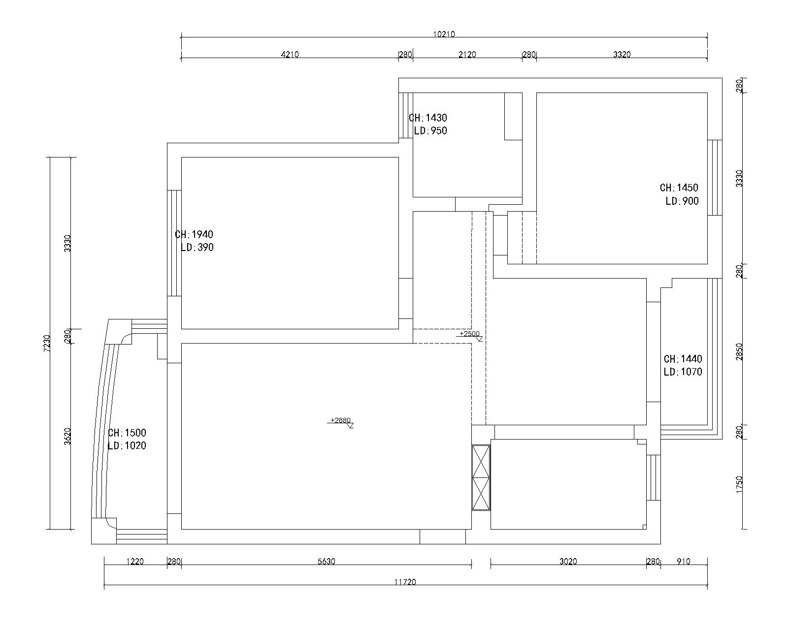 富弘苑原房屋户型图