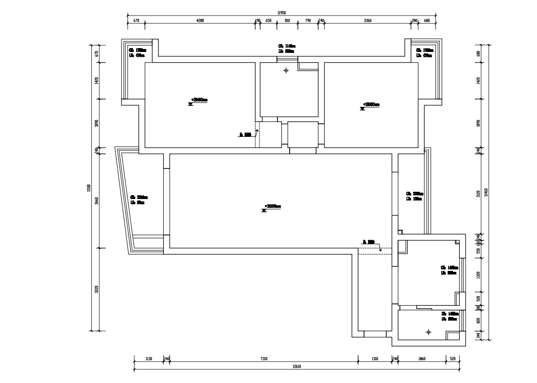 聯(lián)洋花園原房屋戶型圖