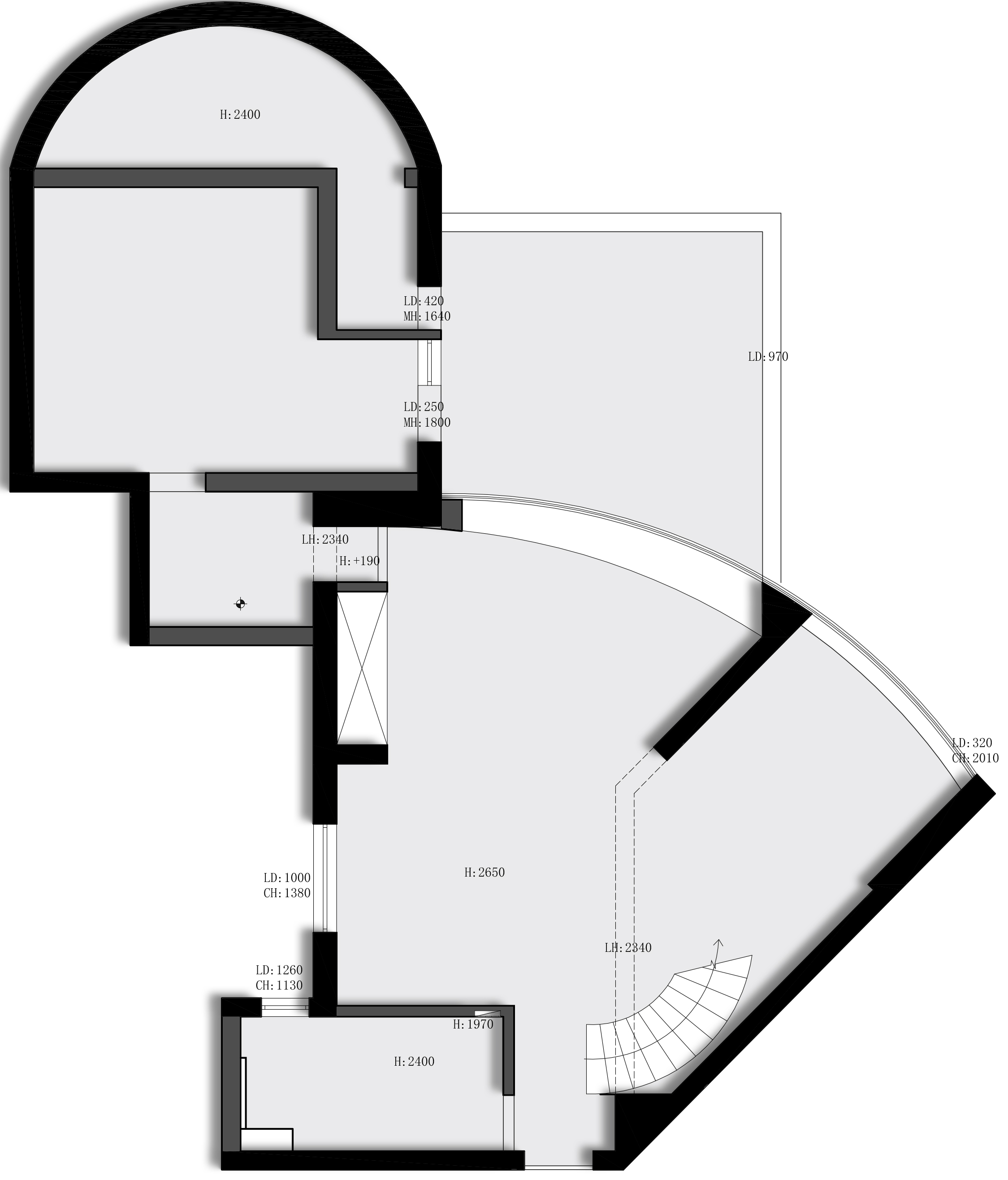 龙珠公寓原房屋户型图