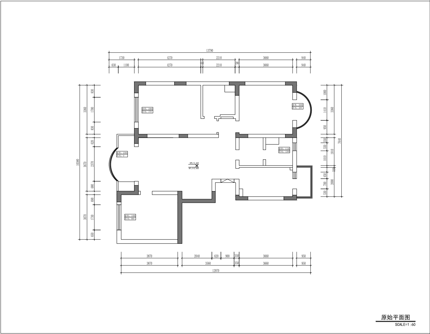 华南名苑原房屋户型图